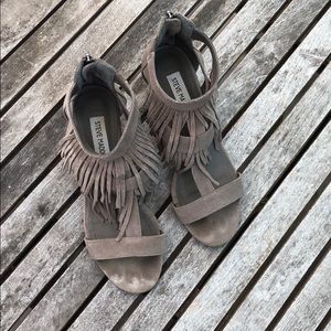 Steve Madden Fringe Sandals